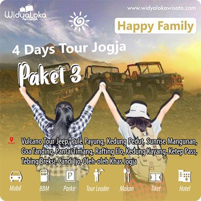 tour 4 hari jogja paket 3