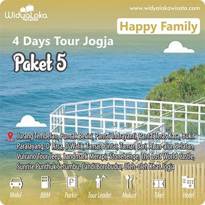 tour 4 hari jogja paket 5