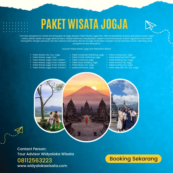 Paket Wisata Jogja Murah Untuk Pengalaman Tour Liburan Terbaik di Yogyakarta